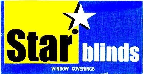 Mẫu nhãn hiệu STAR BLINDS WINDOW COVERINGS