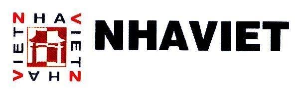 Mẫu nhãn hiệu NHA VIET NHAVIET NV