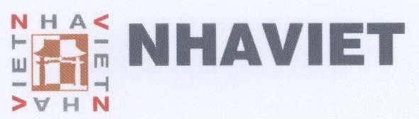 Mẫu nhãn hiệu NHA VIET NHAVIET NV
