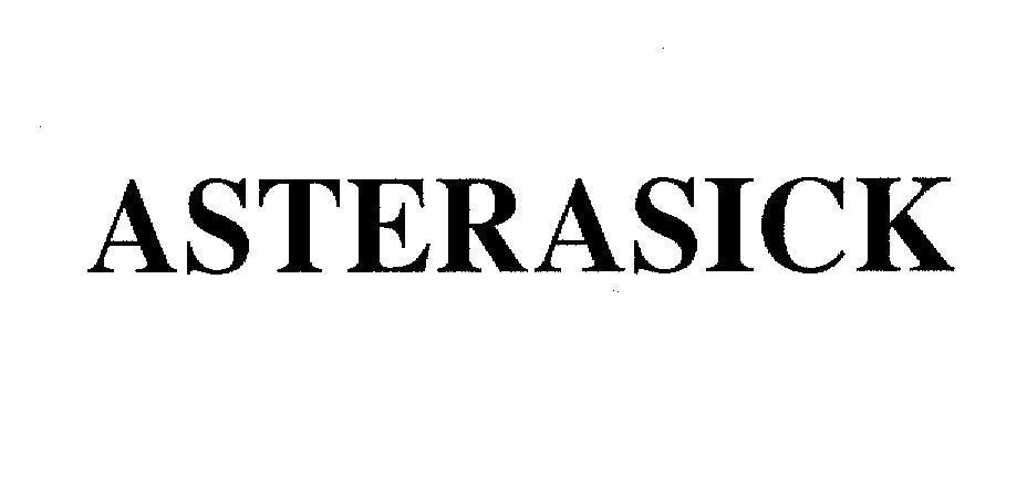 Mẫu nhãn hiệu ASTERASICK