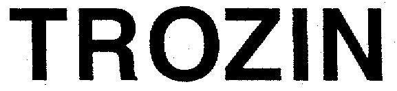 Mẫu nhãn hiệu TROZIN