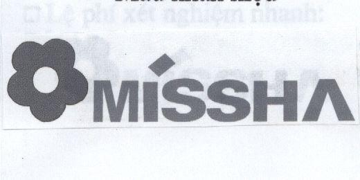 Mẫu nhãn hiệu MISSHA
