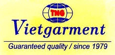 Mẫu nhãn hiệu TNG VIETGARMENT GUARANTEED QUALITY SINCE 1979