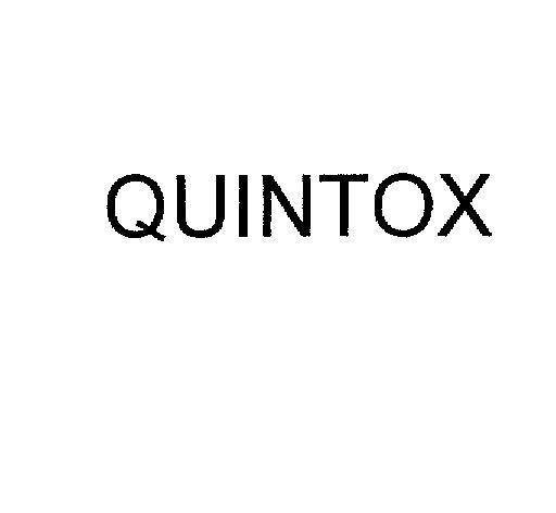 Mẫu nhãn hiệu QUINTOX