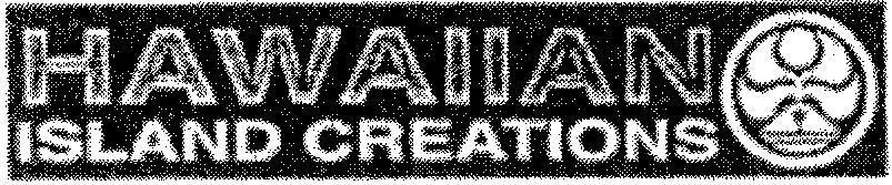 Mẫu nhãn hiệu HAWAIIAN ISLAND CREATIONS