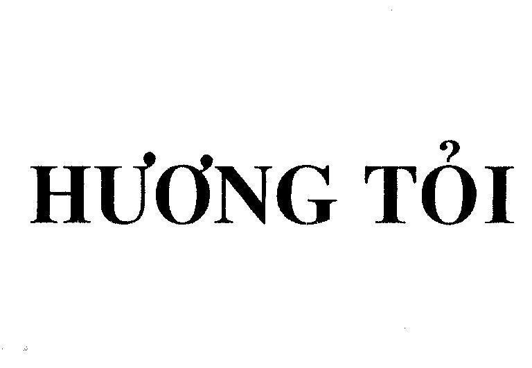 Mẫu nhãn hiệu HUONG TOI