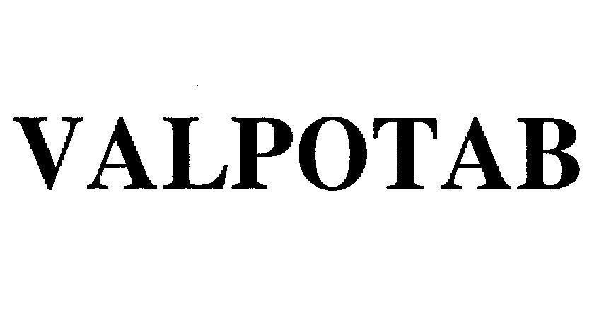 Mẫu nhãn hiệu VALPOTAB