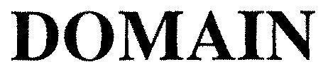 Mẫu nhãn hiệu DOMAIN