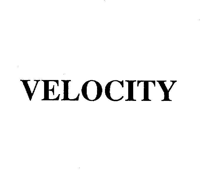 Mẫu nhãn hiệu VELOCITY