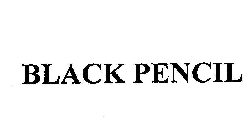 Mẫu nhãn hiệu BLACK PENCIL