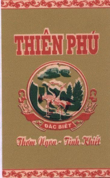 Mẫu nhãn hiệu Thiên Phú DAC BIET THOM NGON TINH KHIET