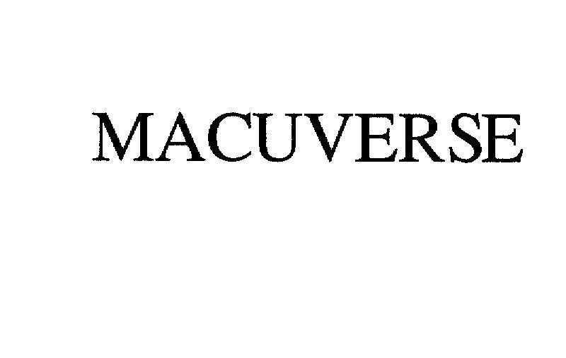 Mẫu nhãn hiệu MACUVERSE