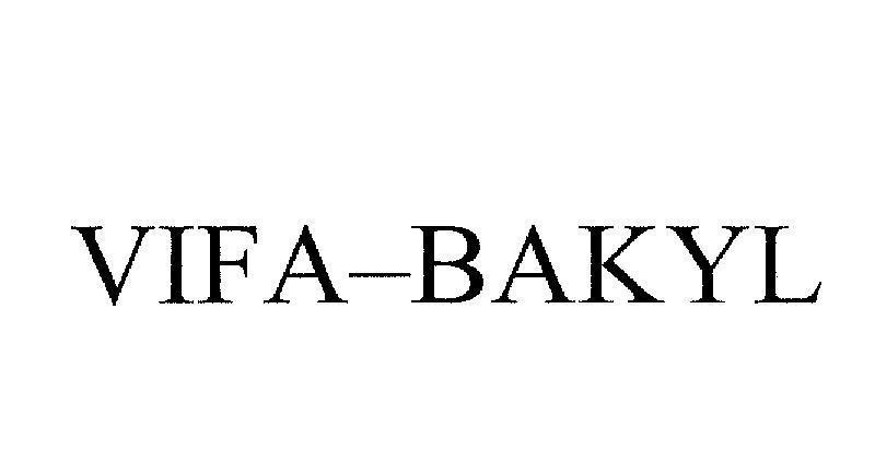 Mẫu nhãn hiệu VIFA - BAKYL