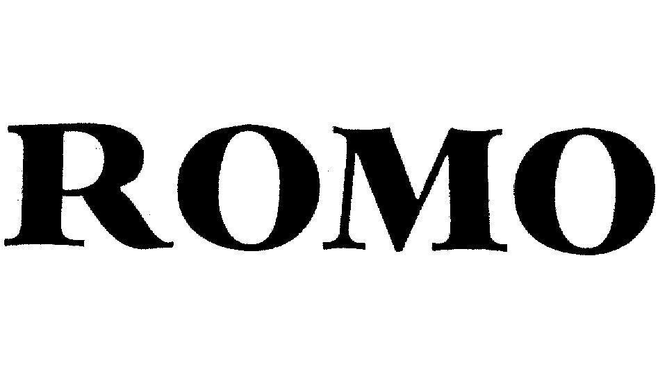 Mẫu nhãn hiệu ROMO