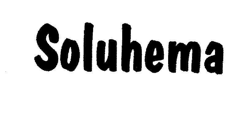 Mẫu nhãn hiệu SOLUHEMA