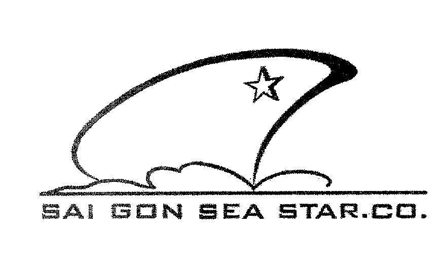 Mẫu nhãn hiệu SAI GON SEA STAR CO SGS