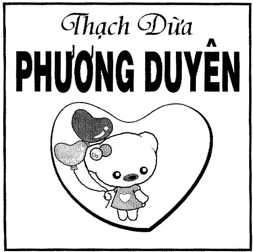 Mẫu nhãn hiệu THạCH DừA PHƯƠNG DUYÊN