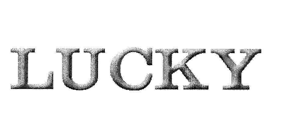 Mẫu nhãn hiệu LUCKY