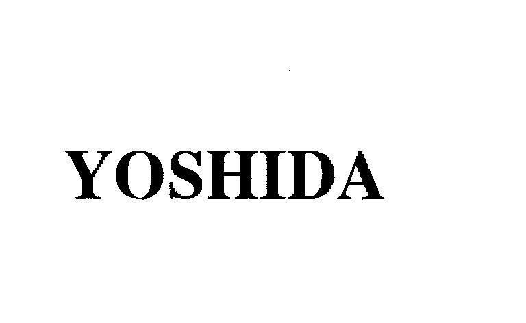 Mẫu nhãn hiệu YOSHIDA