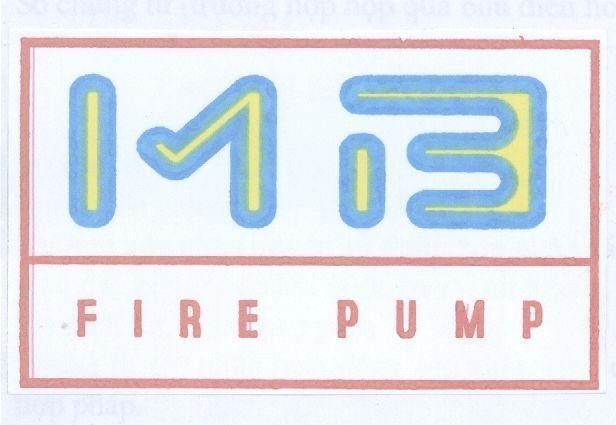 Mẫu nhãn hiệu MB FIRE PUMP