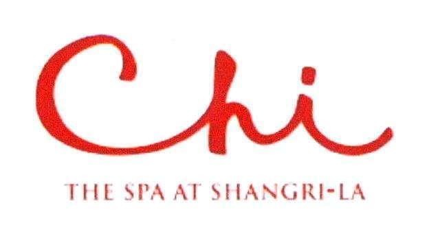 Mẫu nhãn hiệu CHI THE SPA AT SHANGRI - LA
