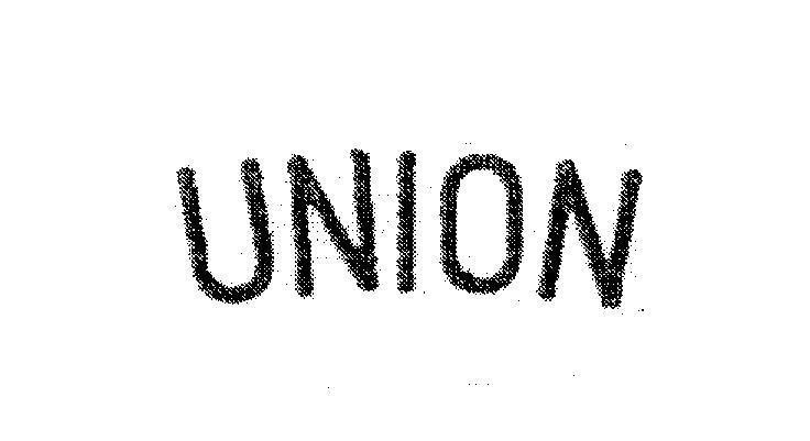 Mẫu nhãn hiệu UNION