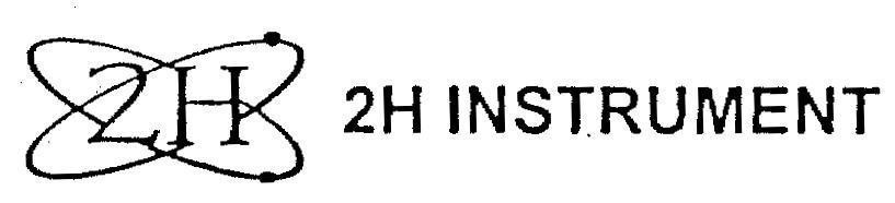 Mẫu nhãn hiệu 2H 2H INSTRUMENT