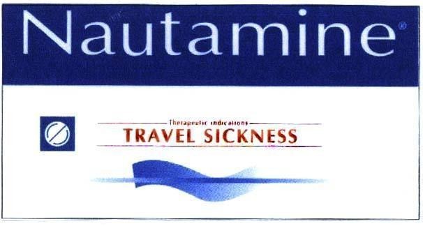 Mẫu nhãn hiệu NAUTAMINE TRAVEL SICKNESS