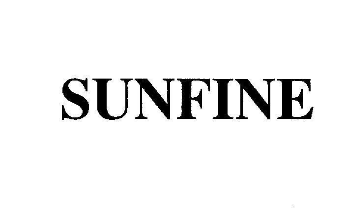 Mẫu nhãn hiệu SUNFINE