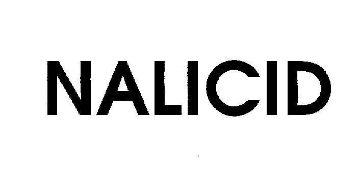 Mẫu nhãn hiệu NALIClD