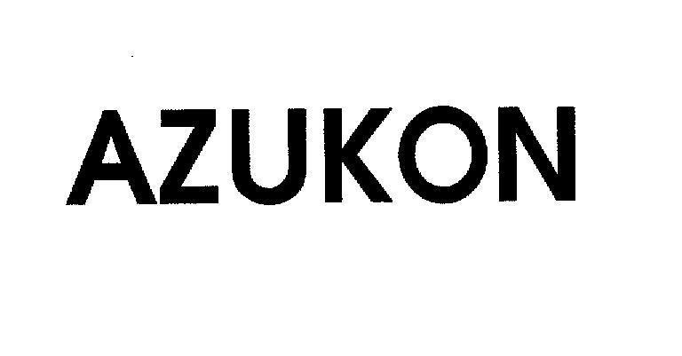 Mẫu nhãn hiệu AZUKON