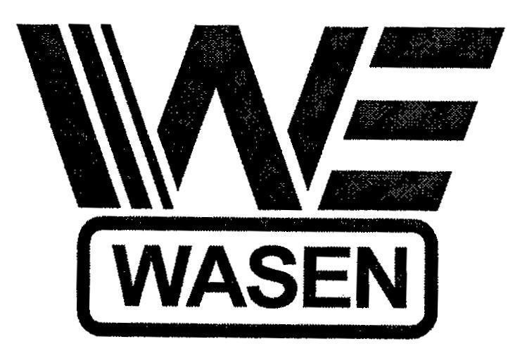 Mẫu nhãn hiệu WE WASEN