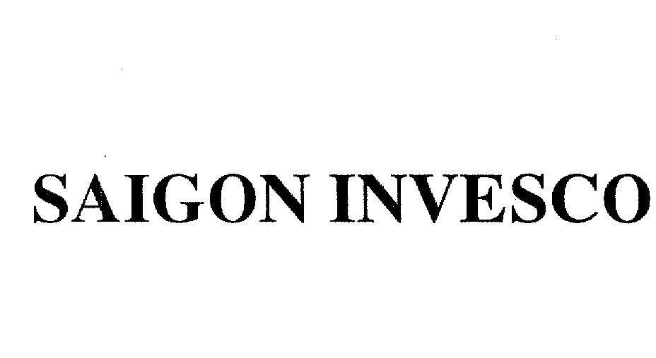 Mẫu nhãn hiệu SAIGON INVESCO