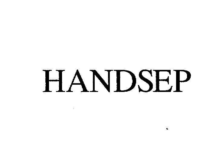 Mẫu nhãn hiệu HANDSEP