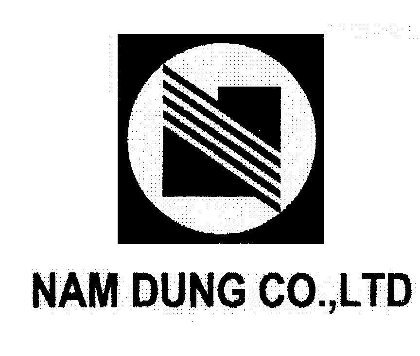 Mẫu nhãn hiệu NAM DUNG CO LTD N