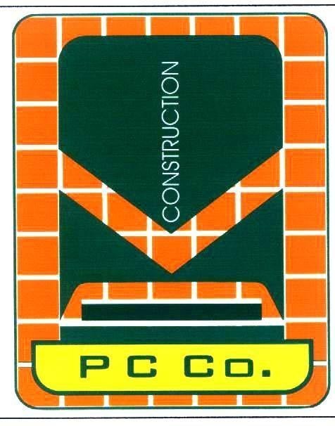 Mẫu nhãn hiệu PC CO CONSTRUCTION