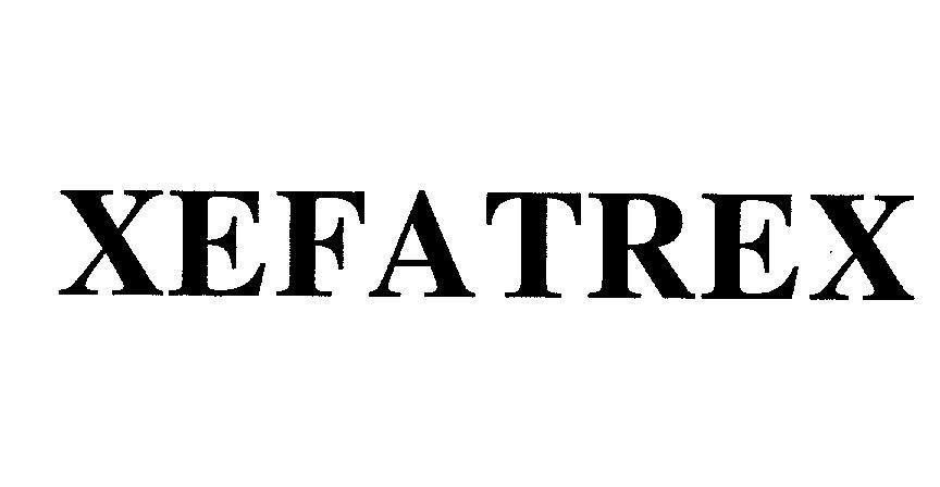Mẫu nhãn hiệu XEFATREX