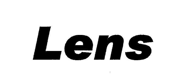 Mẫu nhãn hiệu LENS