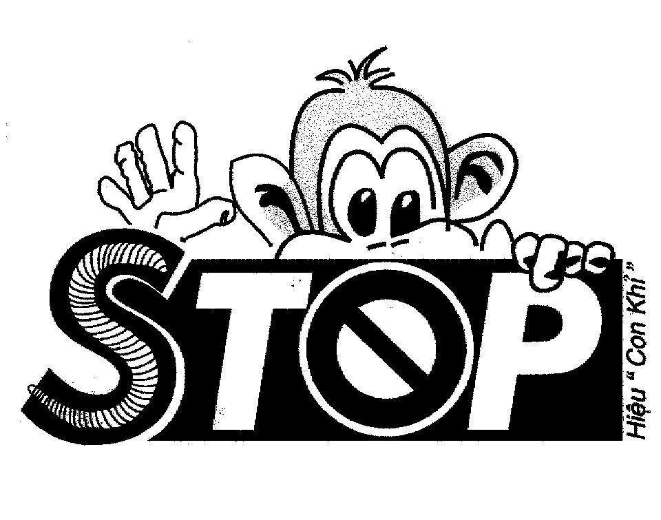 Mẫu nhãn hiệu STOP HIEU CON KHI