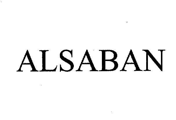 Mẫu nhãn hiệu ALSABAN