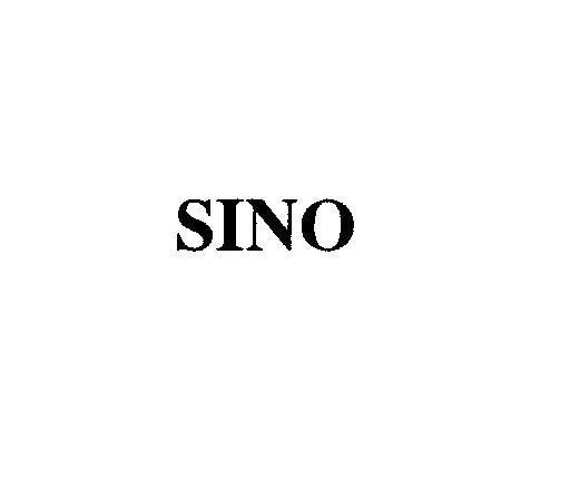 Mẫu nhãn hiệu SINO