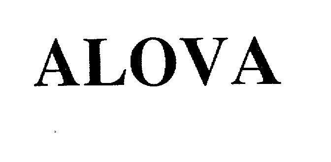 Mẫu nhãn hiệu ALOVA
