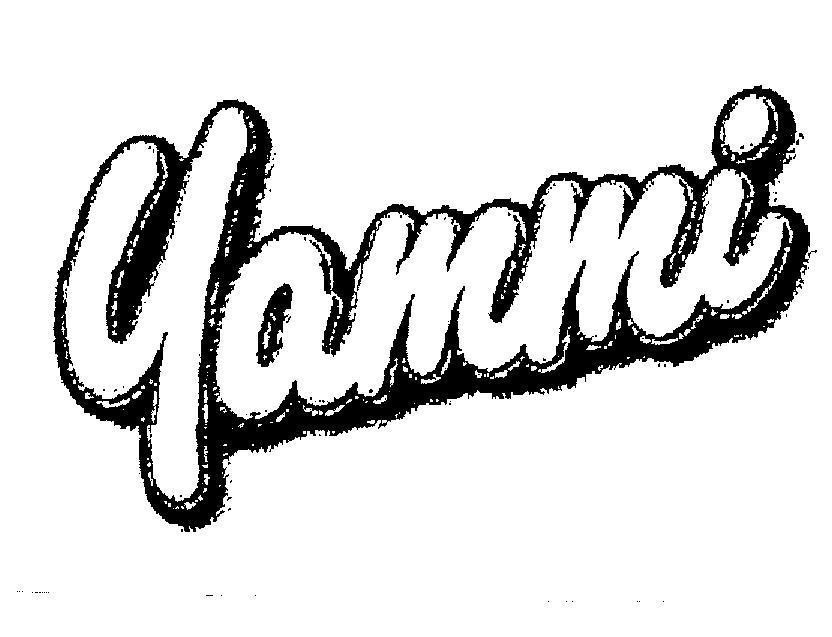 Mẫu nhãn hiệu YAMMI