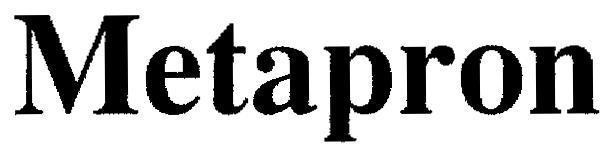 Mẫu nhãn hiệu METAPRON