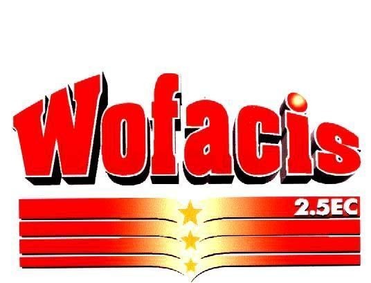 Mẫu nhãn hiệu WOFACIS 2.5EC