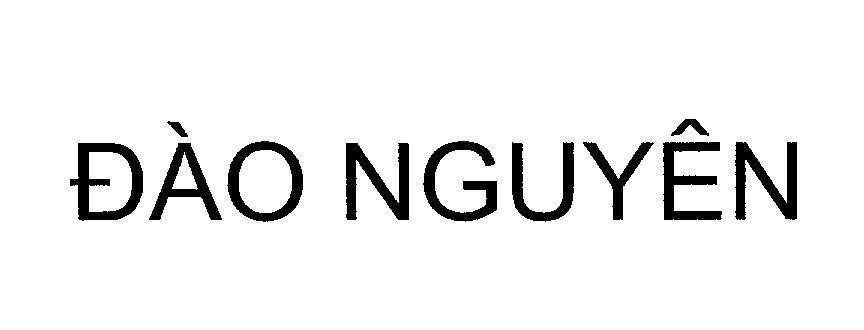 Mẫu nhãn hiệu ĐàO NGUYÊN