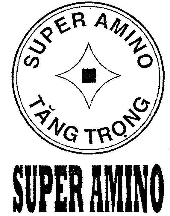 Mẫu nhãn hiệu SUPER AMINO TANG TRONG
