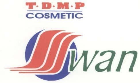 Mẫu nhãn hiệu T.D.M.P COSMETIC SWAN