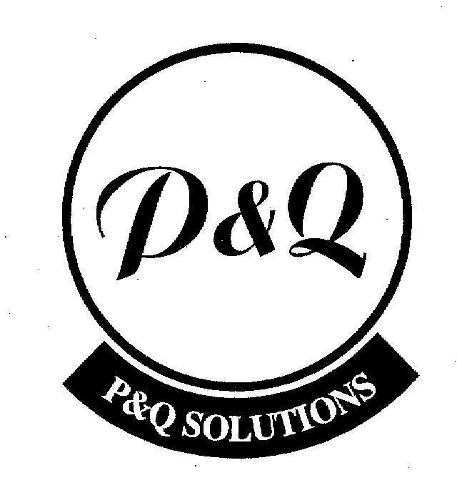Mẫu nhãn hiệu P&Q SOLUTIONS