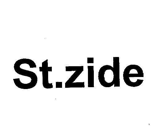 Mẫu nhãn hiệu ST.ZIDE